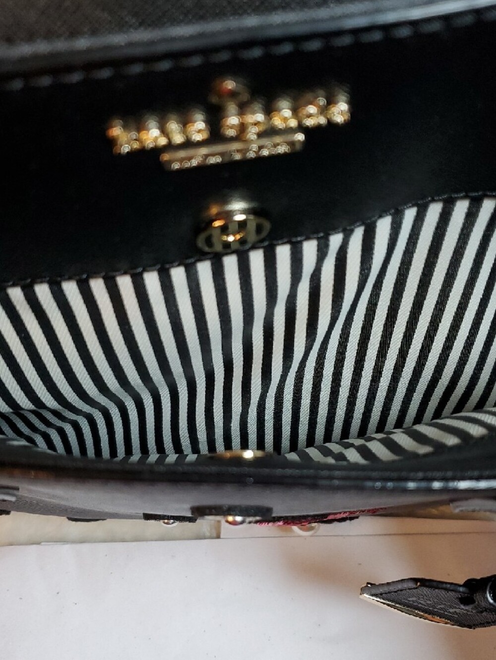 kate spade x Rodan+Fields Cameron Applique Saffiano Leather Satchel NWT - Picture 9 of 16